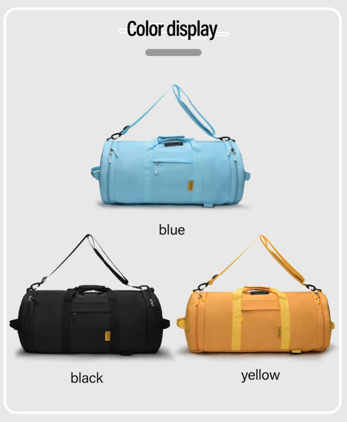 Duffle Backpack Travel Bag with RFID & Security Lock - Available in 3