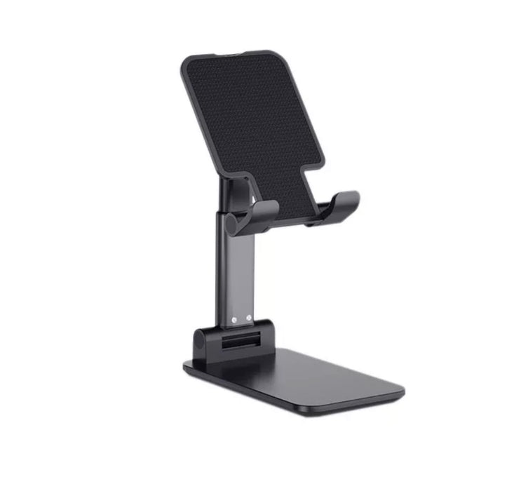 Phone/Tablet Holder Telescopic Cradle with Adjustable Base - Black color option can match any of your phone or tablet accessories!