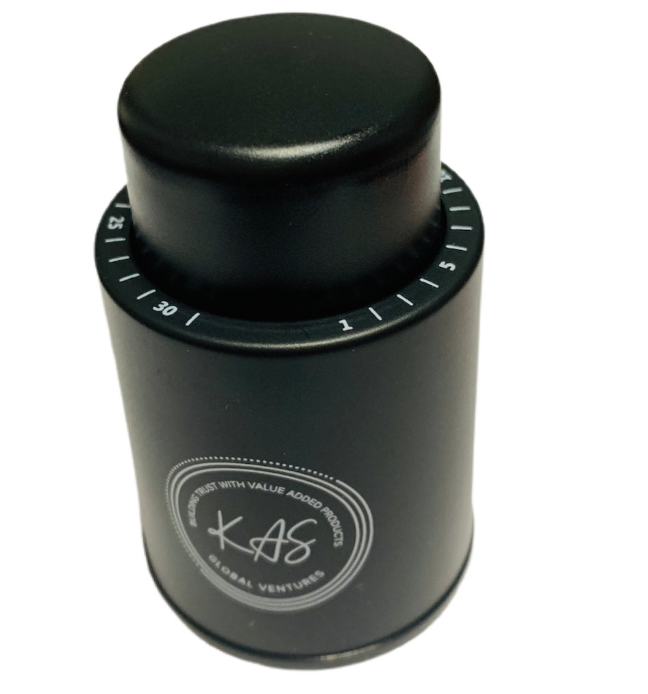 Wine Stopper Rubber Seal with Time Scale - Reusable. Perfect for home, bar and restaurants. 100% seal.